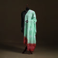 Shibori Tie-Dye Cotton Dupatta with Tassels 01