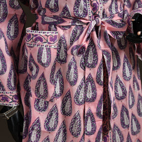 Sanganeri Hand Block Print Cotton Bath Robe 47