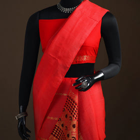 Assam Handloom Silk Cotton Mekhela Chador with Blouse Piece 05