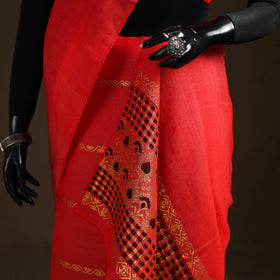 Assam Handloom Silk Cotton Mekhela Chador with Blouse Piece 05