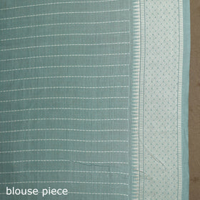 Bengal Handwoven Cotton Begumpuri Saree with Blouse Piece 11