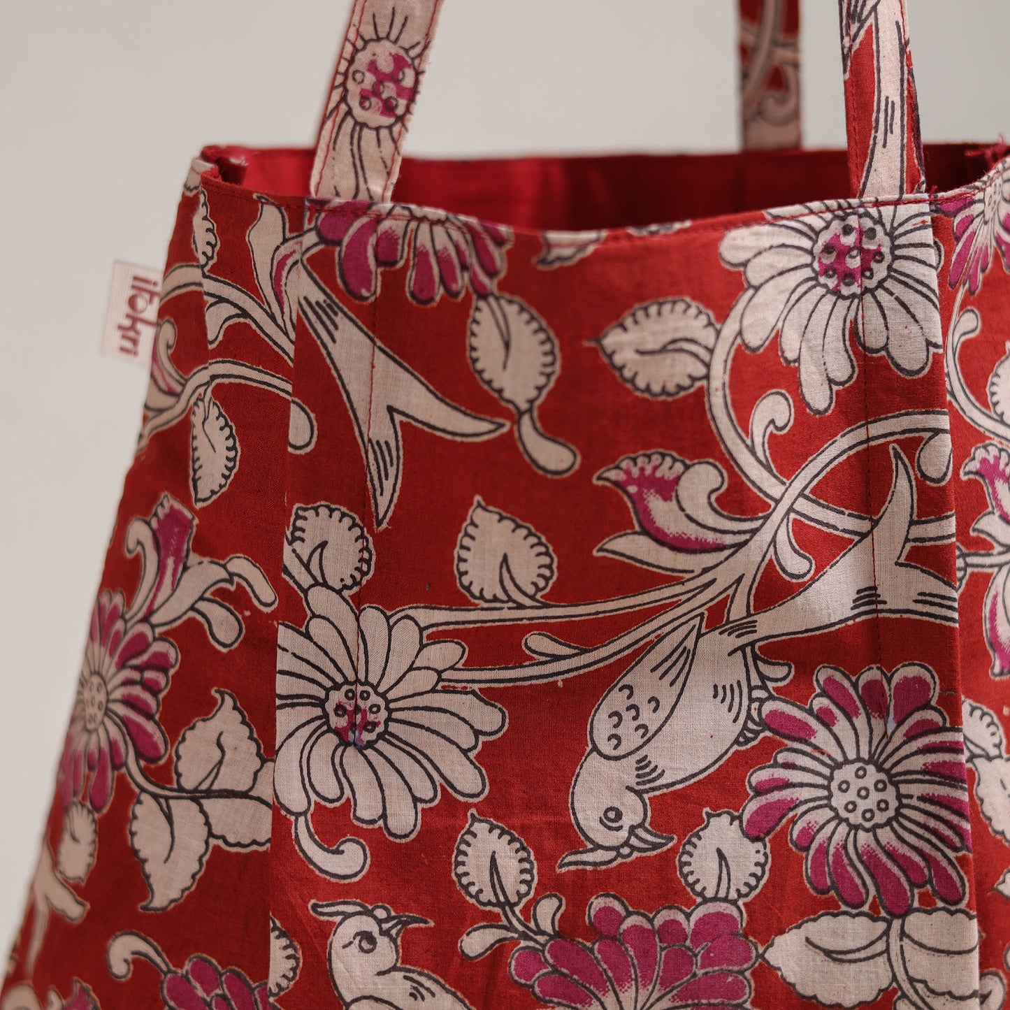 Handcrafted Fabric Jhola Bag 06
