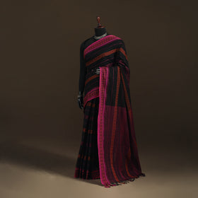 Bengal Handwoven Cotton Fish Buti Begumpuri Saree 10