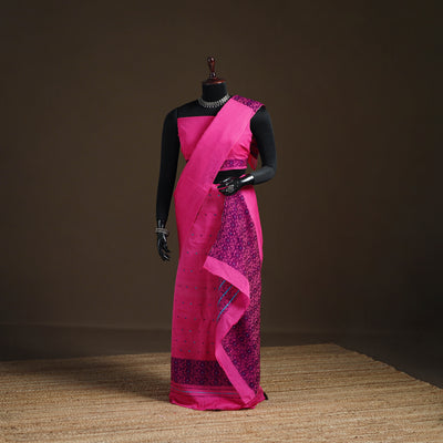 Assam Handloom Silk Cotton Mekhela Chador with Blouse Piece 09