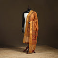Bagh Hand Block Print Natural Dyed Tissue Zari Chanderi Silk Dupatta 11