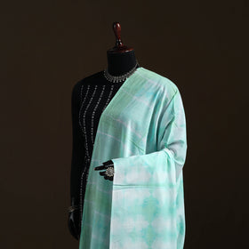 Shibori Tie-Dye Cotton Dupatta with Tassels 05