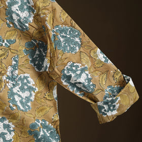 Sanganeri Hand Block Print Cotton Short Men Kurta 04
