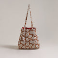 Handcrafted Fabric Jhola Bag 08