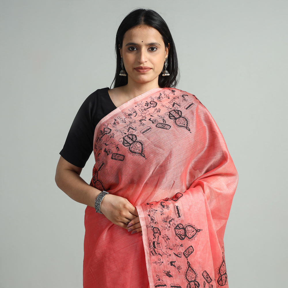 Kantha Embroidery Saree 