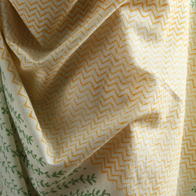 Floral Sanganeri Print Pure Merino Wool Handwoven Shawl 74