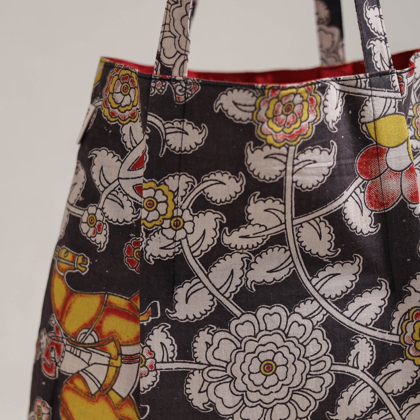 Handcrafted Fabric Jhola Bag 09