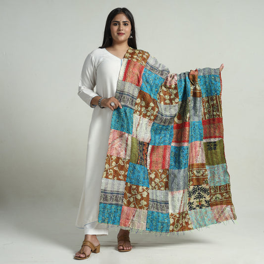 Kantha Embroidery Dupatta