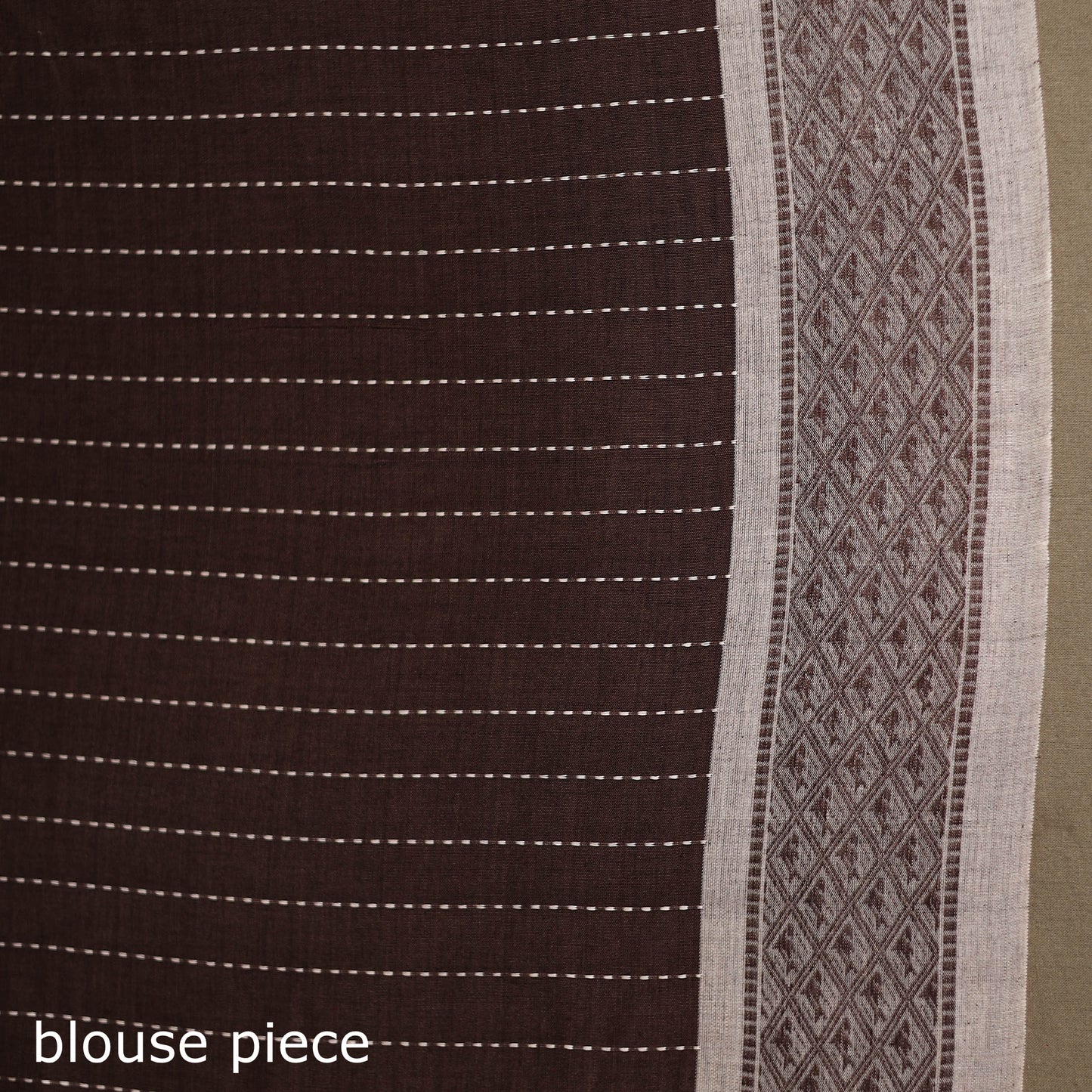 Bengal Handwoven Cotton Begumpuri Saree with Blouse Piece 12