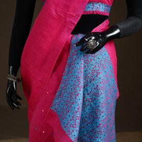 Assam Handloom Silk Cotton Mekhela Chador with Blouse Piece 07