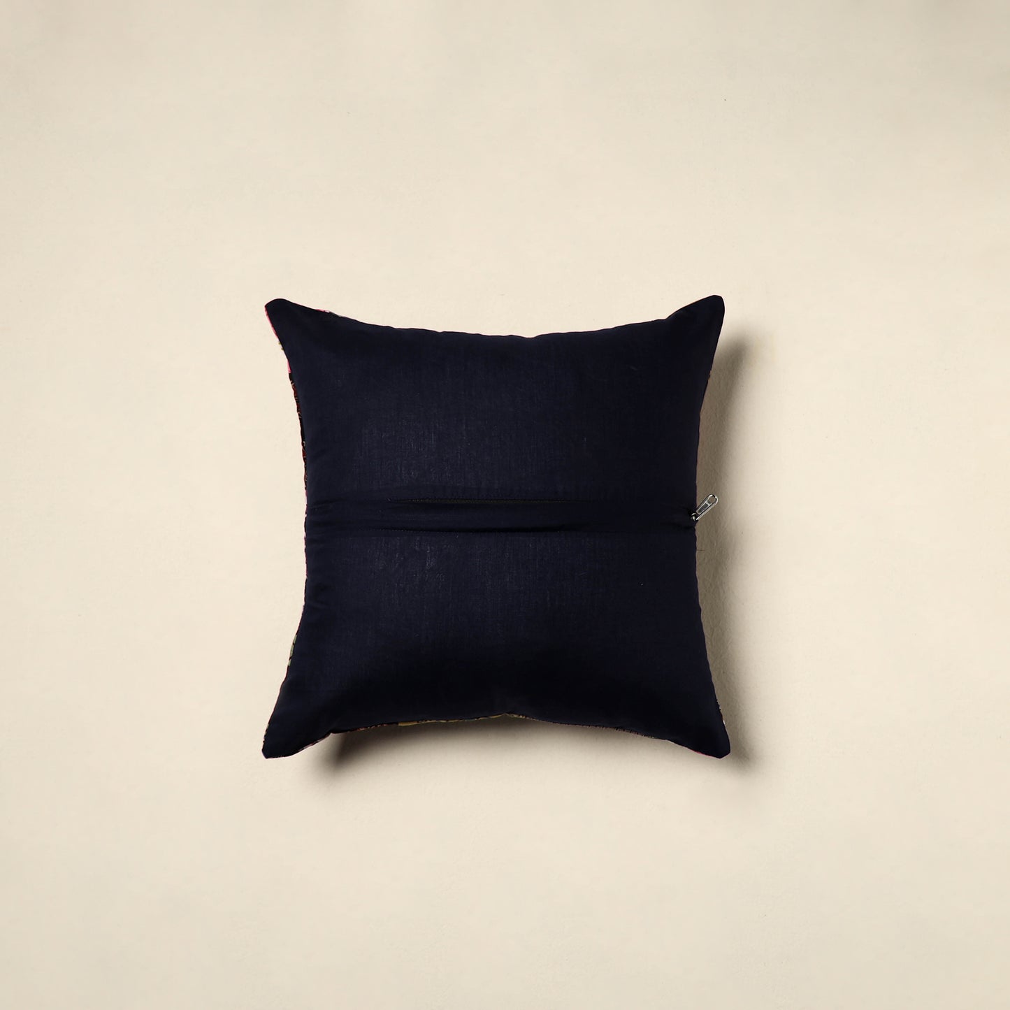 Multicolor Handcrafted Cotton Patchwork Cushion Cover