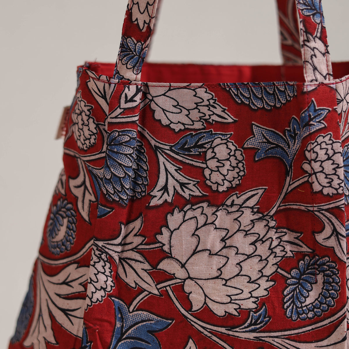 Handcrafted Fabric Jhola Bag 10