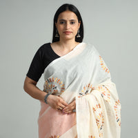 Kantha Embroidery Saree 