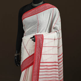 Bengal Handwoven Cotton Begumpuri Saree with Blouse Piece 13