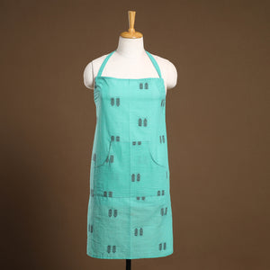 Jacquard Weaving Cotton Apron with Pocket 23