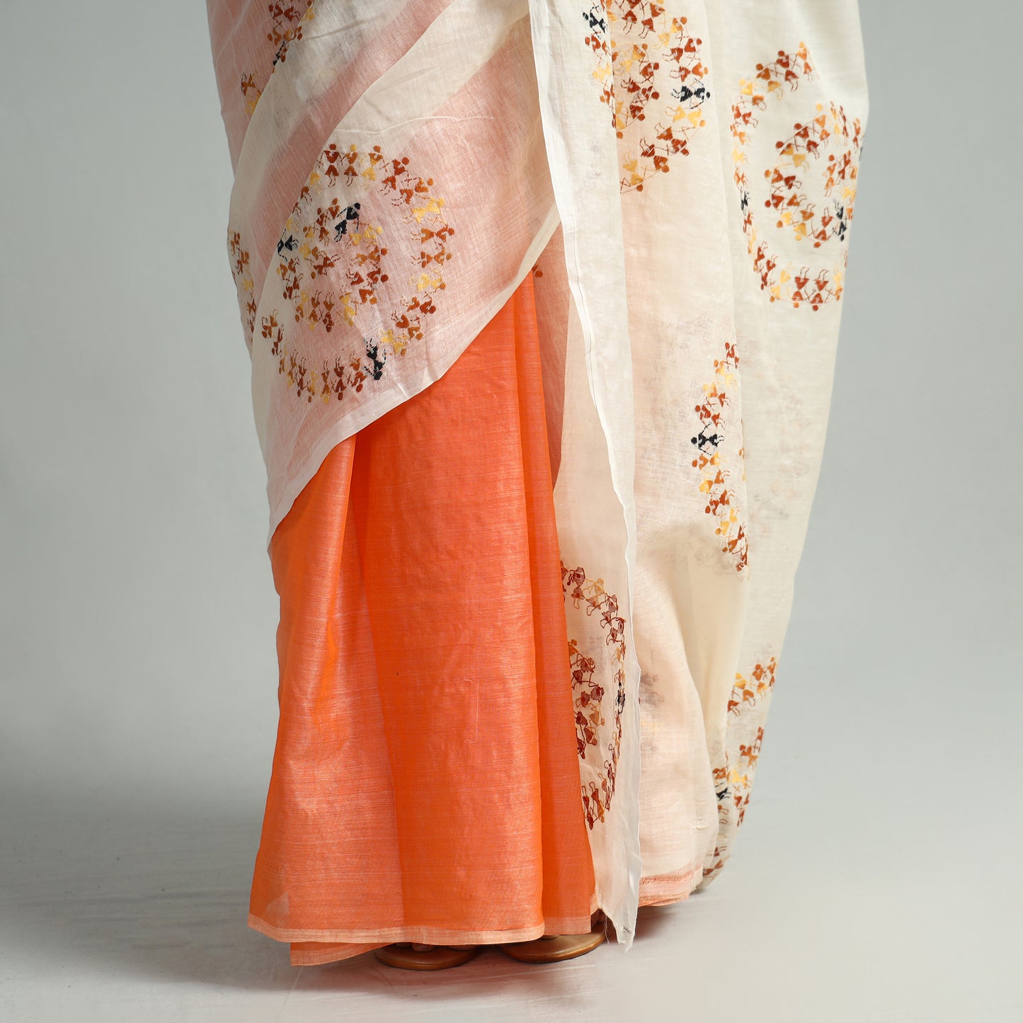 Kantha Embroidery Saree 