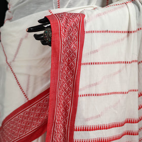 Bengal Handwoven Cotton Begumpuri Saree with Blouse Piece 13