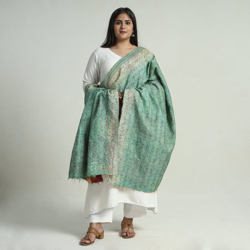 Kantha Embroidery Dupatta