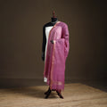 Pure Handloom Cotton Nizam Zari Border Mangalagiri Dupatta 13