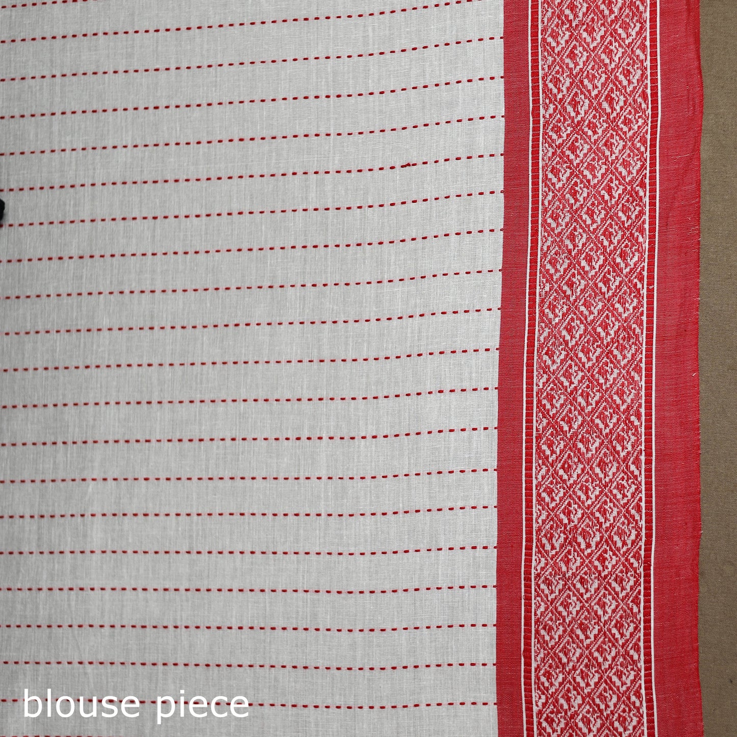 Bengal Handwoven Cotton Begumpuri Saree with Blouse Piece 13