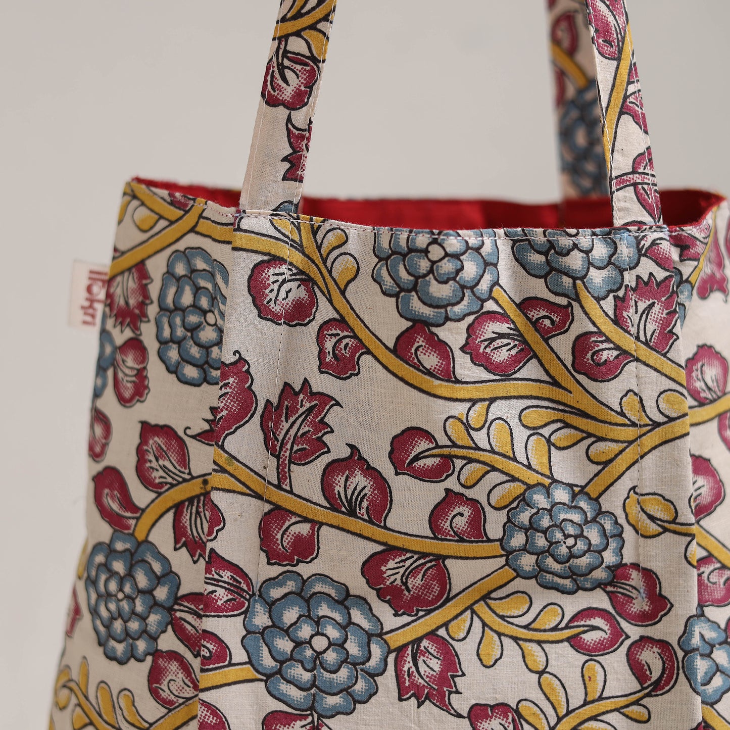 Handcrafted Fabric Jhola Bag 13