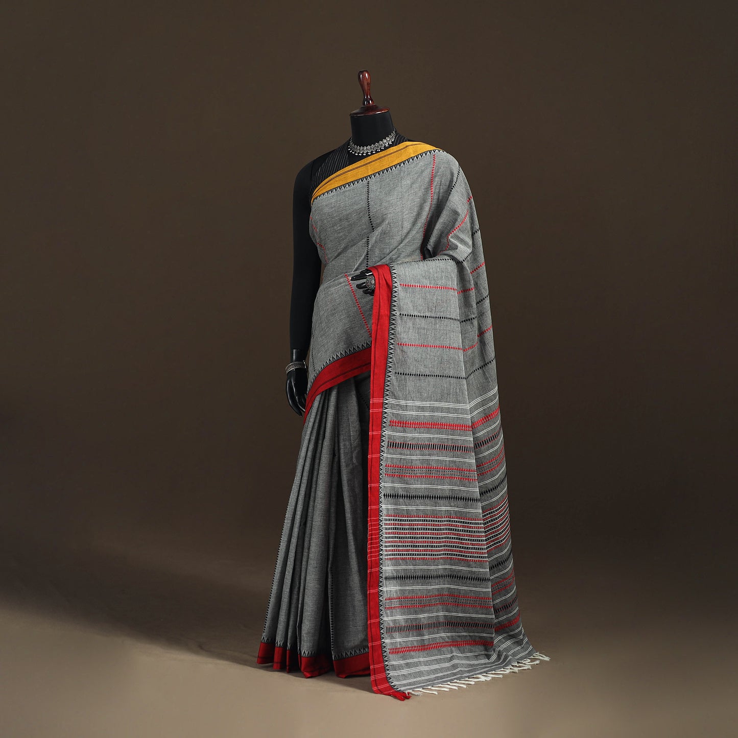 Bengal Handwoven Cotton Begumpuri Saree 15