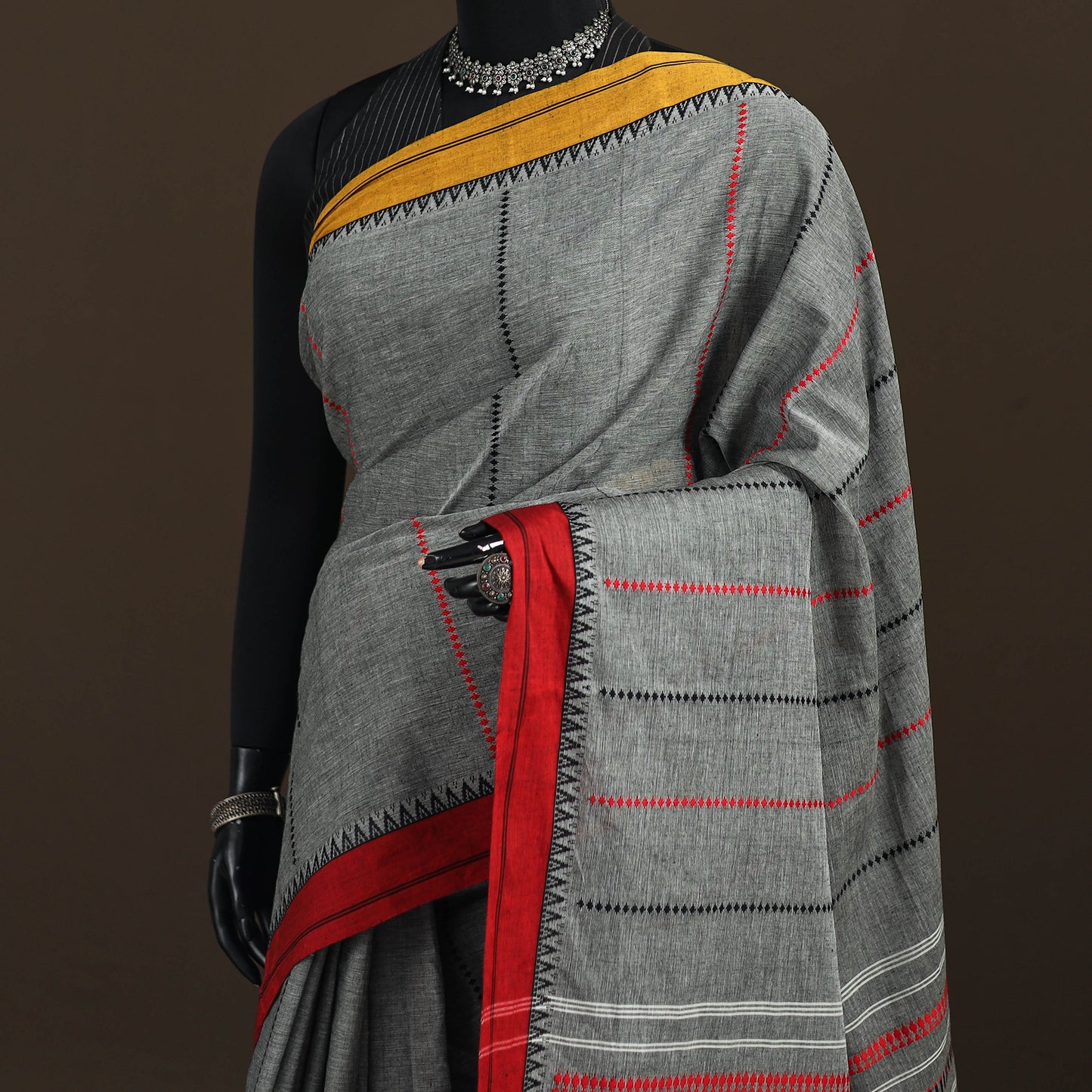 Bengal Handwoven Cotton Begumpuri Saree 15