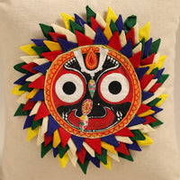 Multicolor - Applique with Pattachitra Handpainted Shoulder Bag from Odisha 32