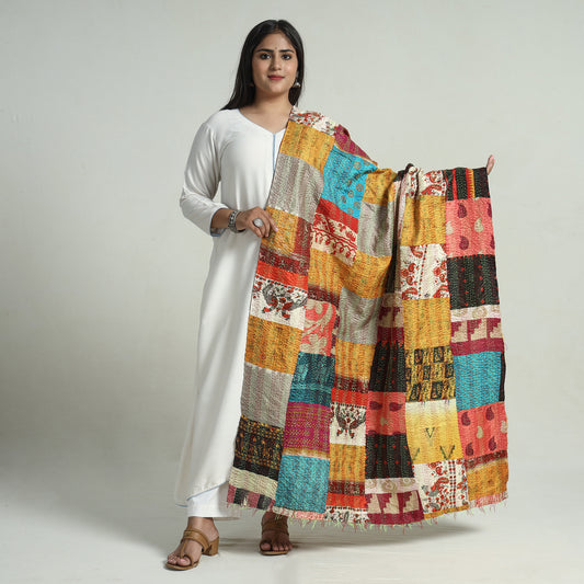 Kantha Embroidery Dupatta