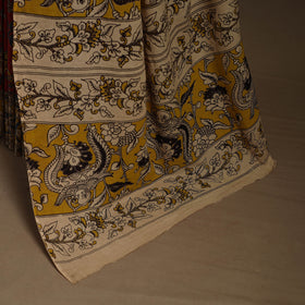 Red - Printed Cotton Kalamkari Saree 46