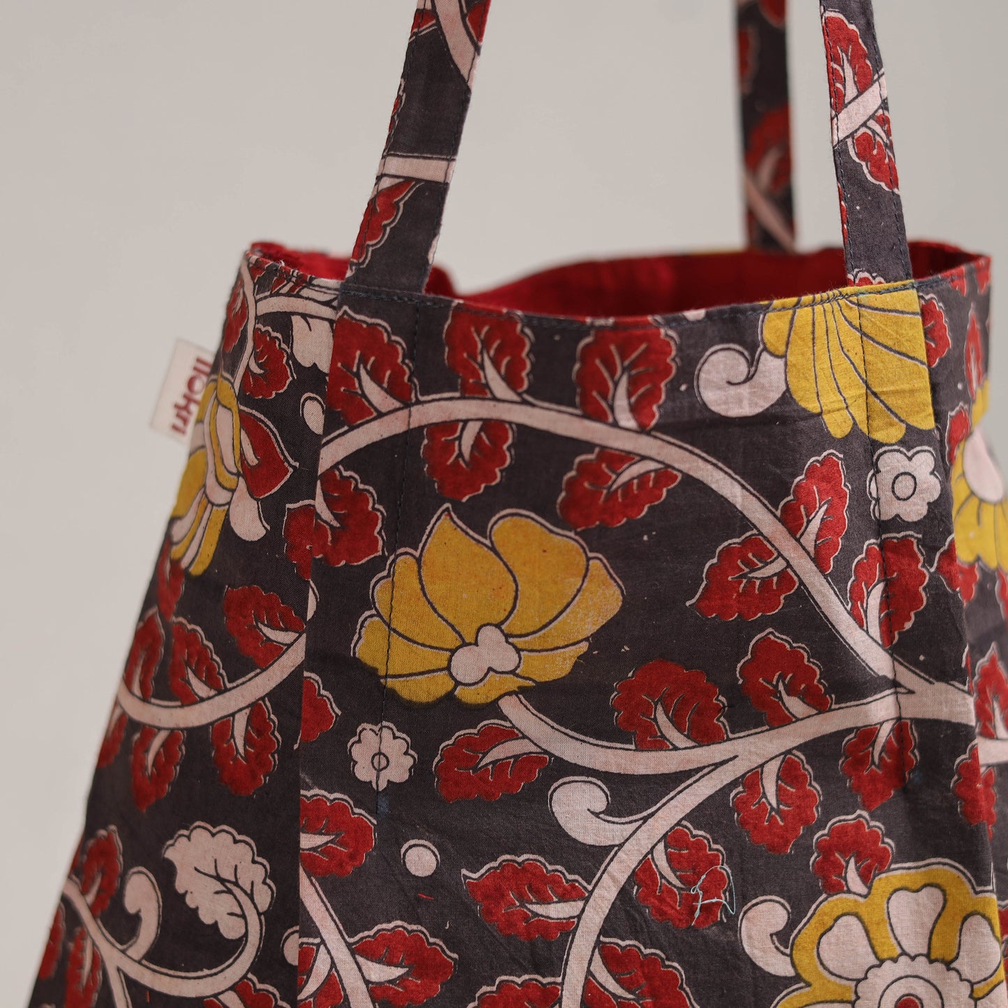 Handcrafted Fabric Jhola Bag 16