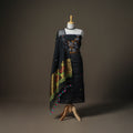 Jamdani Pure Handloom Muslin Unstitched Dress Material: Kurta with Dupatta 27