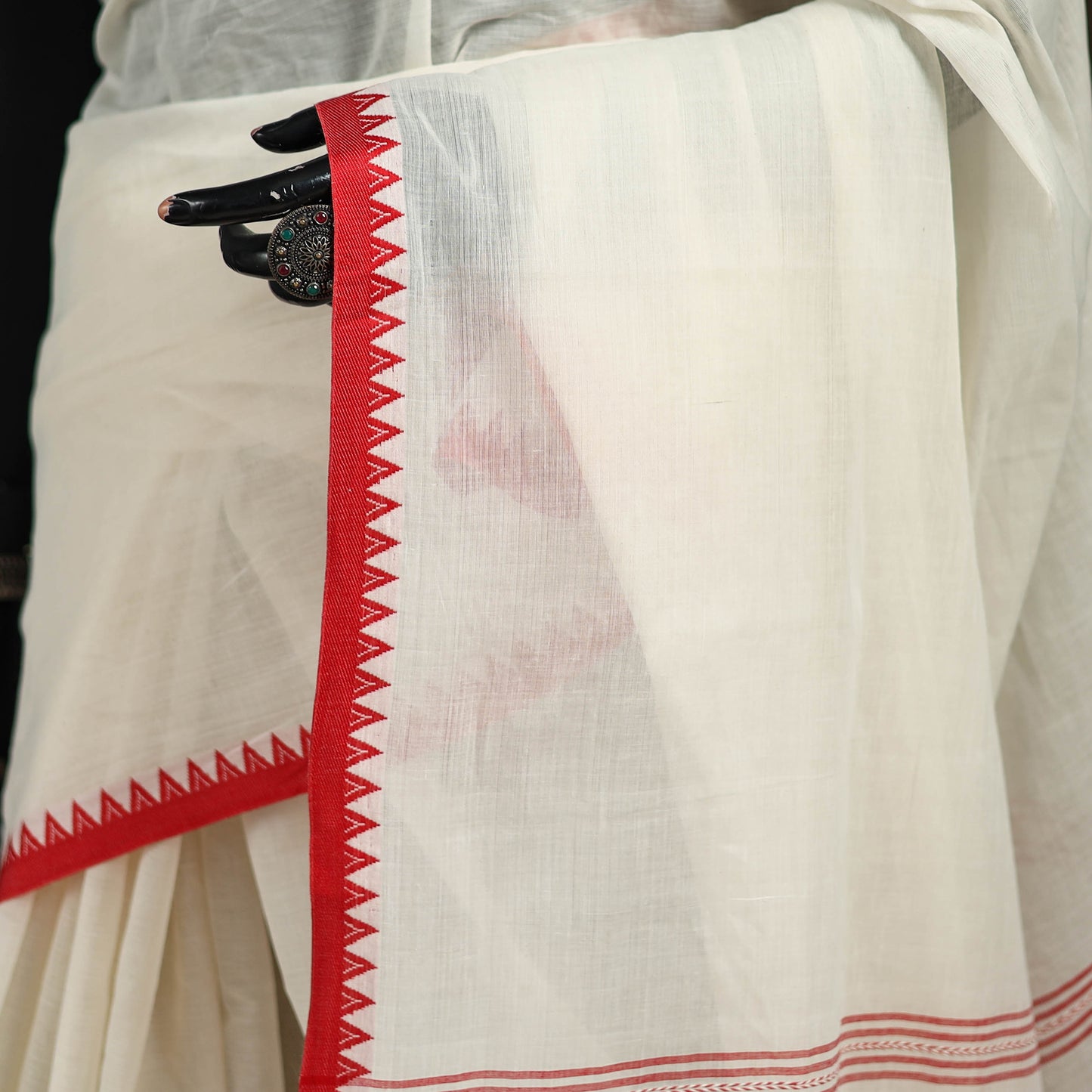 Bengal Handwoven Cotton Begumpuri Saree 16