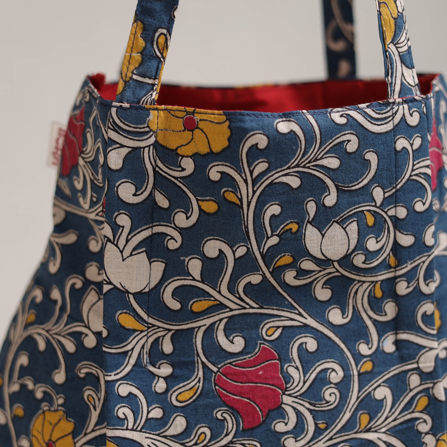Handcrafted Fabric Jhola Bag 17