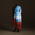 Shibori Tie-Dye Cotton Dupatta with Tassels 13