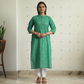 jacquard kurta