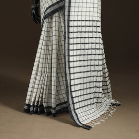 Bengal Handwoven Cotton Checks Begumpuri Saree 17