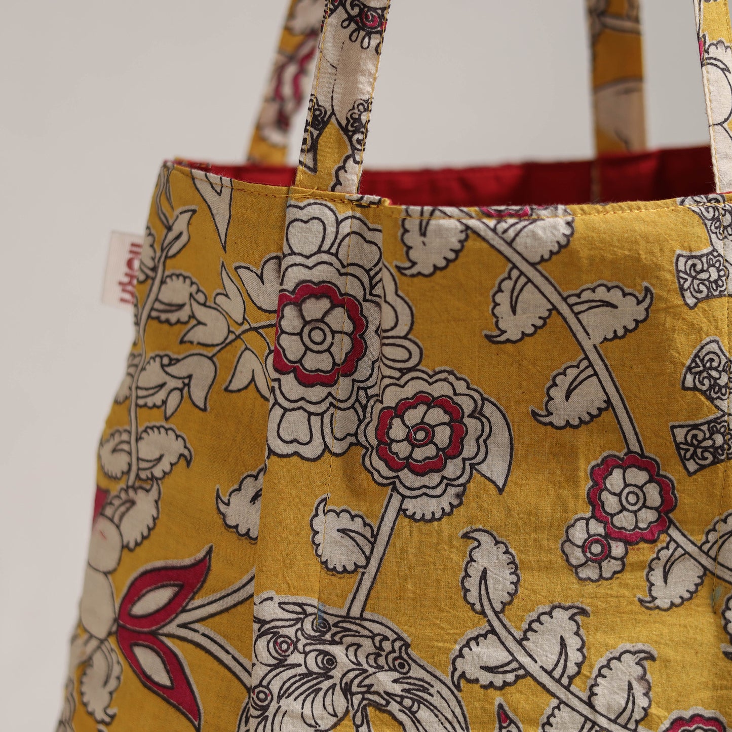 Handcrafted Fabric Jhola Bag 19