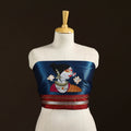 Women Embroidered Mercerised Cotton Khun Blouse Piece 01