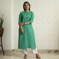 jacquard kurta