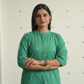 jacquard kurta