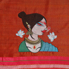 Women Embroidered Mercerised Cotton Khun Blouse Piece 04
