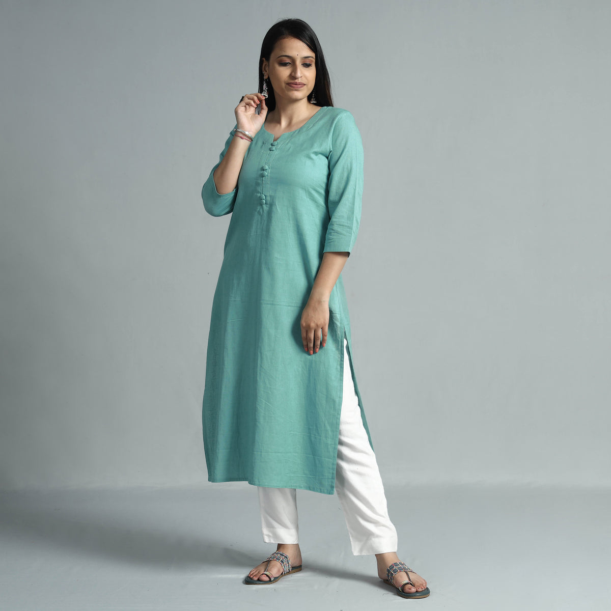 plain kurta