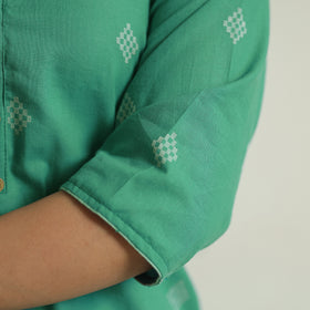jacquard kurta