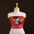 Women Embroidered Mercerised Cotton Khun Blouse Piece 05