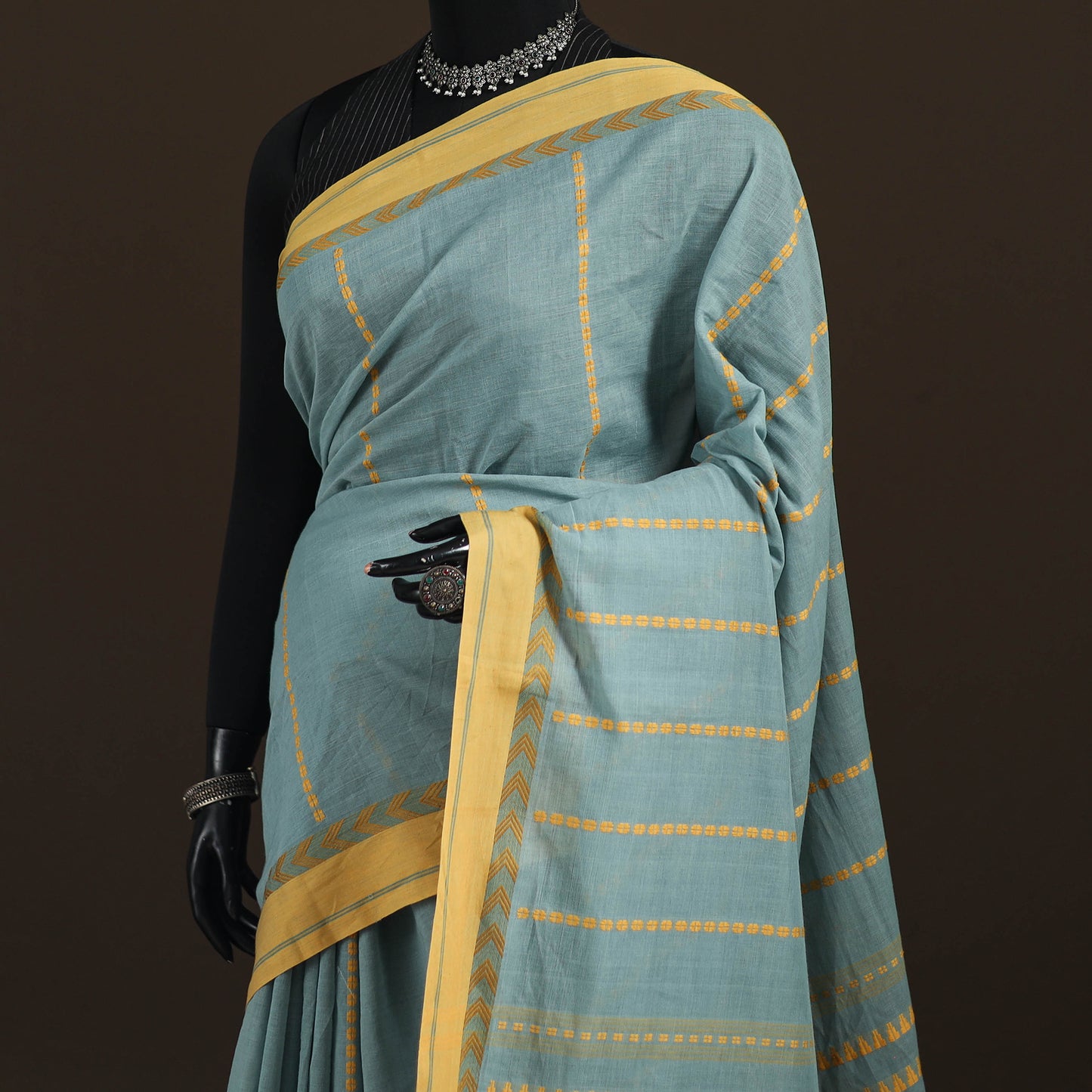 Bengal Handwoven Cotton Begumpuri Saree 19